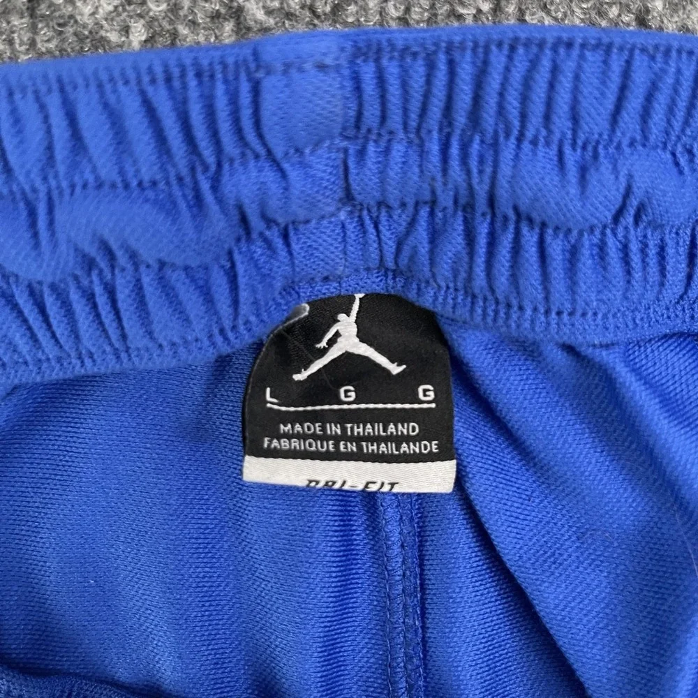 Air Jordan HBR Basketball Taping Shorts Mens Sz L AJ1108 405 Blue